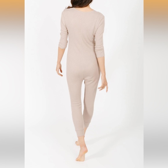 Smash + Tess Coffee Time Waffle Romper - Forever Fawn - Picture 4 of 10